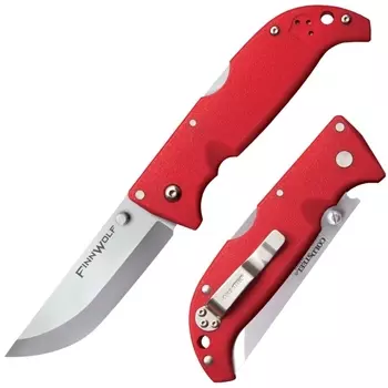 Складной нож Finn Wolf (Red) - Cold Steel 20NPRDZ, сталь AUS 8A, рукоять Grivory® (пластик)