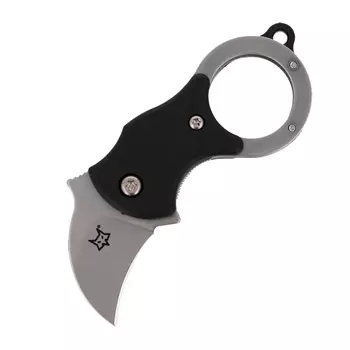 Складной нож Fox MINI-КА, сталь 1.4116, рукоять термопластик FRN, чёрный