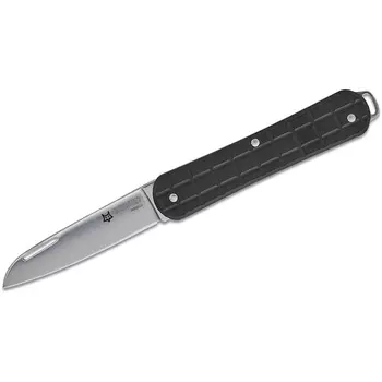 Складной нож Fox Vulpis Grenade Pattern, сталь N690Co, рукоять алюминий, черный