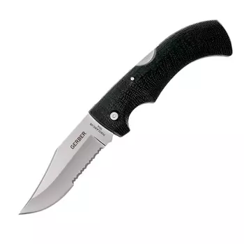 Складной нож Gerber Gator, сталь 420HC Stainless Steel, рукоять термопластик GFN, черный