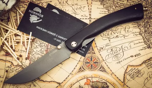 Складной нож Кайрос, сталь Х12МФ, граб