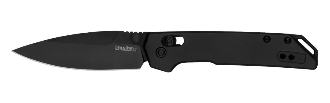 Складной нож Kershaw Mini Iridium, сталь D2, рукоять алюминий, черный