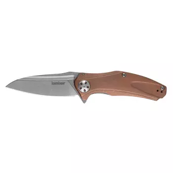 Складной нож Kershaw Natrix, сталь D2, рукоять медь