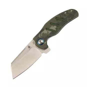 Складной нож Kizer C01C Camo, сталь 154CM, рукоять G10