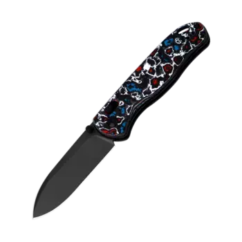 Складной нож Kizer Drop Bear, сталь S45VN, рукоять карбон