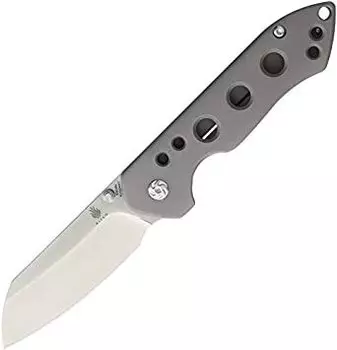 Складной нож Kizer GURU из стали CPM-S35VN, рукоять титан