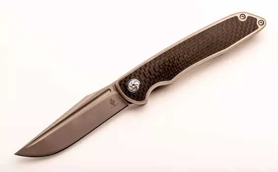 Складной нож Kizer Matanzas, сталь CPM-S35VN, рукоять карбон, титан