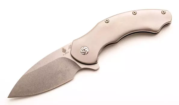 Складной нож Kizer Roach, порошковая сталь CPM-S35VN, рукоять титан + G10