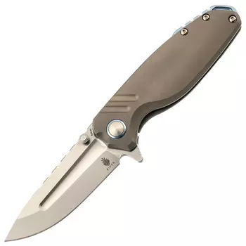 Складной нож Kizer Ti'an Satin, сталь S35VN, рукоять титан