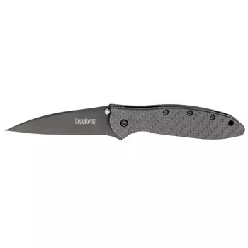 Складной нож Leek Kershaw Glow Carbon, сталь CPM154, рукоять светонакопительный карбон