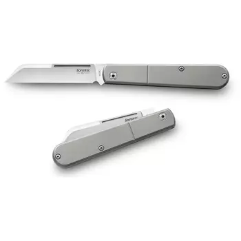 Складной нож LionSteel Barlow Slim Dom, сталь M390, рукоять титан