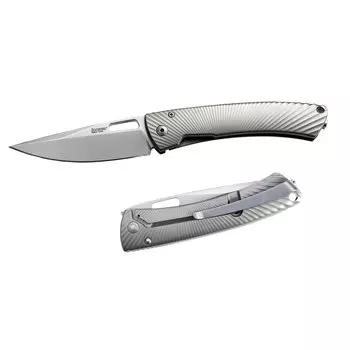 Складной нож LionSteel TS1 GM, сталь Elmax, рукоять Matte titanium