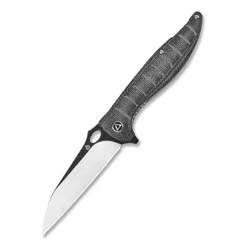 Складной нож QSP Locust, сталь 154CM, рукоять микарта, черный