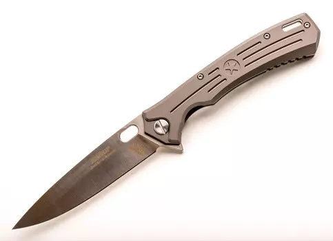 Складной нож Майор, D2, рукоять титан