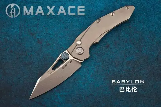 Складной нож Maxace Babylon, сталь Bohler M390