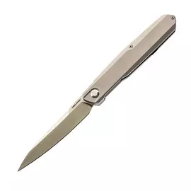 Складной нож RealSteel S5 Metamorph Frontal Flipper, сталь CPM S35VN, рукоять титан