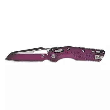 Складной нож Microtech MSI Faded Sangria, сталь M390MK, рукоять полимер