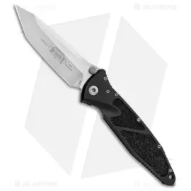 Складной нож Microtech SOCOM ELITE TANTO, сталь CTS-204P, рукоять черный алюминий, satin