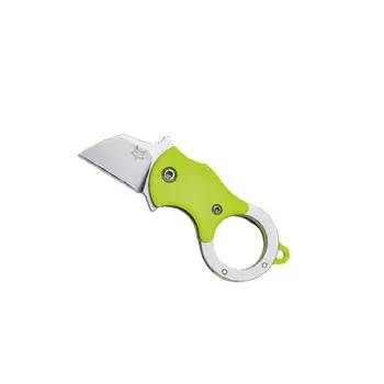 Складной нож Fox MINI-TА , клинок 1.4116, ярко-зеленый нейлон