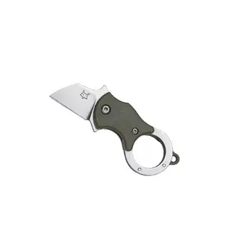 Складной нож Fox MINI-TА , клинок 1.4116, темно-зеленый нейлон