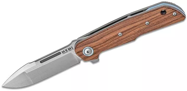 Складной нож MKM Clap, сталь M390, рукоять дерево