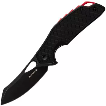 Раскладной нож Mr.Blade Wyvern Wharncliffe, сталь AUS-8, рукоять FRN, черный