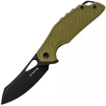 Складной нож Mr.Blade Wyvern blackwash сталь AUS-8, рукоять Olive FRN