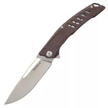 Складной нож Nimo Knives Brown, сталь D2, G10