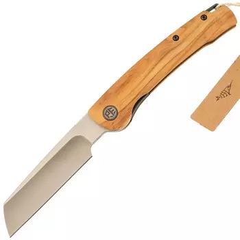 Складной нож Petrified Fish Scholar, сталь 154CM, рукоять дерево