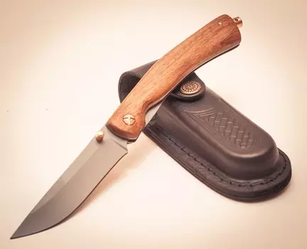 Складной нож Помор, сталь 95х18, орех