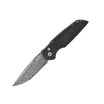 Складной нож Pro-Tech Tactical Response 3 TR-3X1 Blade, сталь дамаск, рукоять алюминий