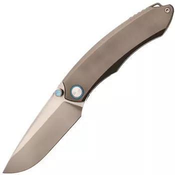 Складной нож Remette WD108-G, сталь M390, рукоять титан