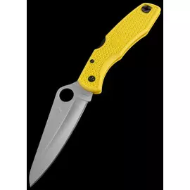Складной нож Spyderco Pacific Salt 2 91PYL2, сталь H1, рукоять FRN, жёлтый