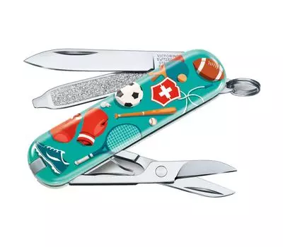 Складной нож Victorinox Classic LE2020 Sports World, 58 мм 7 функций