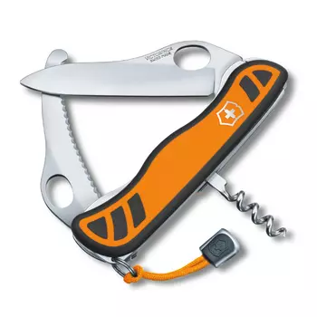 Складной нож Victorinox Hunter XS One Hand, сталь X50CrMoV15, рукоять нейлон, черно-оранжевый