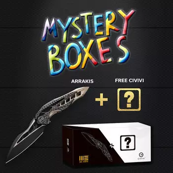 Складной нож WE Knife Arrakis Black + НОЖ CIVIVI В ПОДАРОК