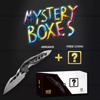 Складной нож WE Knife Arrakis Gray + НОЖ CIVIVI В ПОДАРОК
