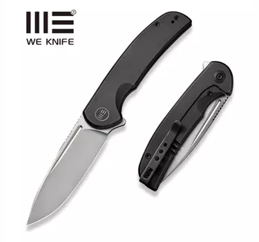 Складной нож WE Knife Beacon Black, CPM 20CV