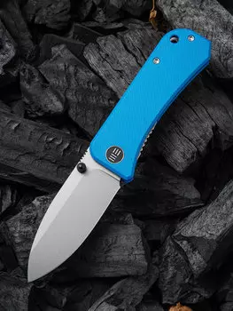 Складной нож WE Knife Banter blue, S35VN