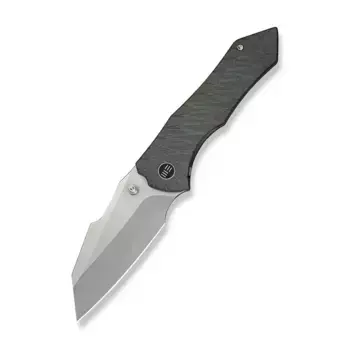 Складной нож WE Knife High-Fin XL, сталь CPM 20CV, рукоять титан