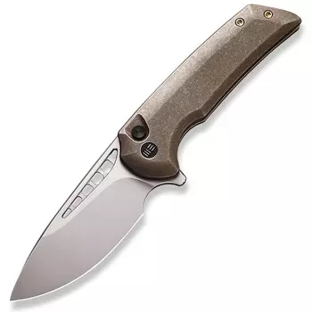 Складной нож WE Knife Mini Malice, сталь CPM-20CV, рукоять Bronze Titanium