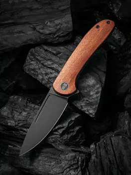 Складной нож WE Knife Saakshi Wood, CPM 20CV