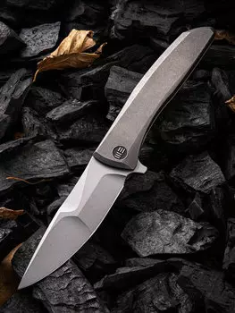 Складной нож WE Knife Scoppio Gray, CPM 20CV