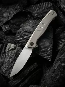 Складной нож WE Knife Seer Grey, CPM 20CV