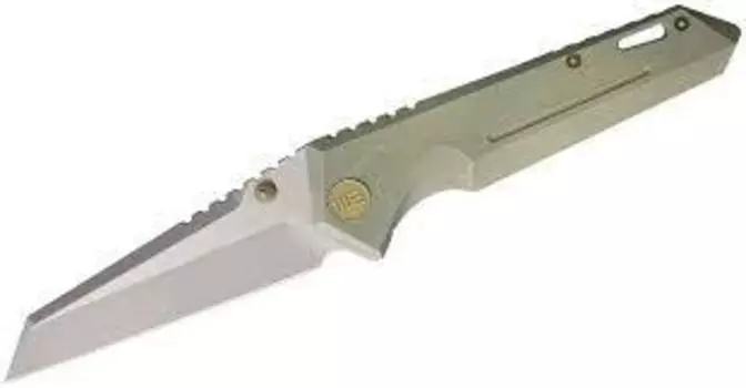 Складной нож WE Knife, сталь CPM-S35VN, рукоять титан