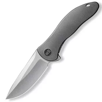 Складной нож WE Knife Synergy 2v2, сталь CPM-20CV, рукоять Titanium