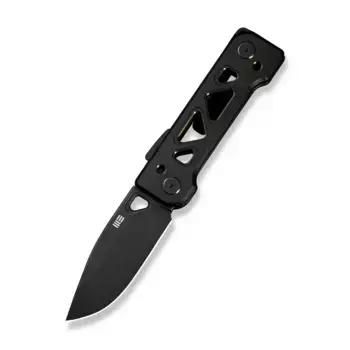 Складной нож WE Knife Tyro, сталь CPM 20CV, рукоять титан, черный