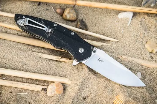 Складной нож Zedd D2 Satin, Kizlyar Supreme