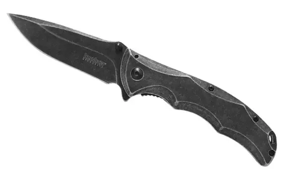 Складной полуавтоматический нож Kershaw Axel K1331BWX, сталь 3Cr13MoV, рукоять нержавеющая сталь