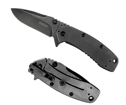 Складной полуавтоматический нож Kershaw Cryo II K1556BW, сталь 8Cr13MoV, рукоять нержавеющая сталь